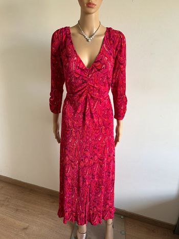 Robe longue neuve avec manches 3/4 Breal taille 40 (valeur 70€)