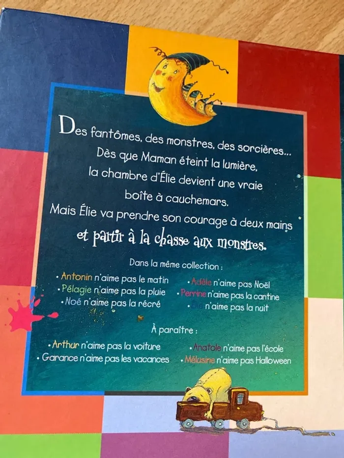 Livre enfant : Elie n’aime pas la nuit - photo numéro 2
