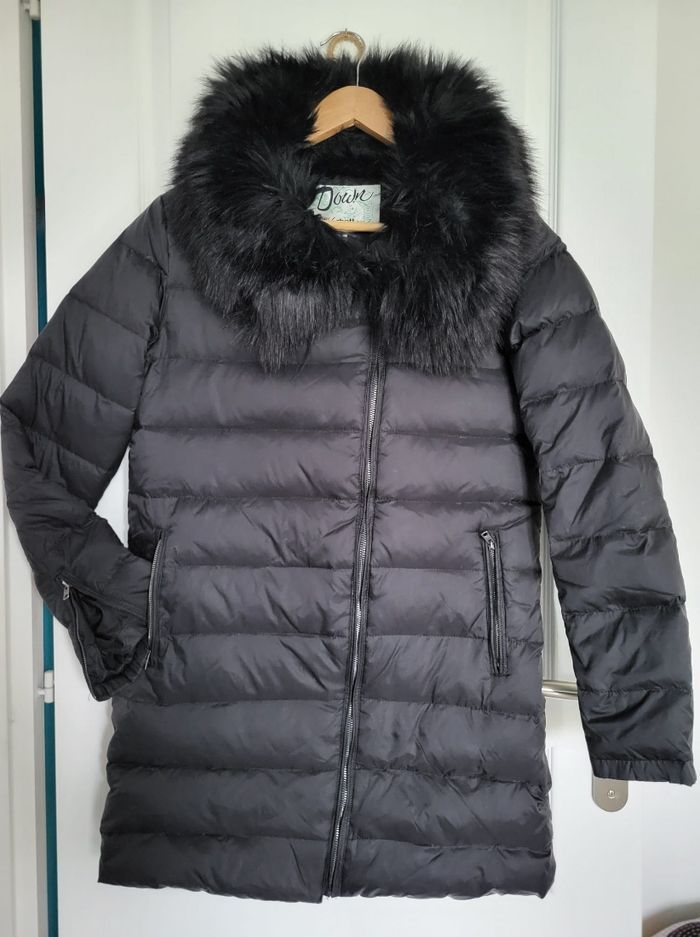 Doudoune mi-longue Schott Down taille que comme neuve - photo numéro 2