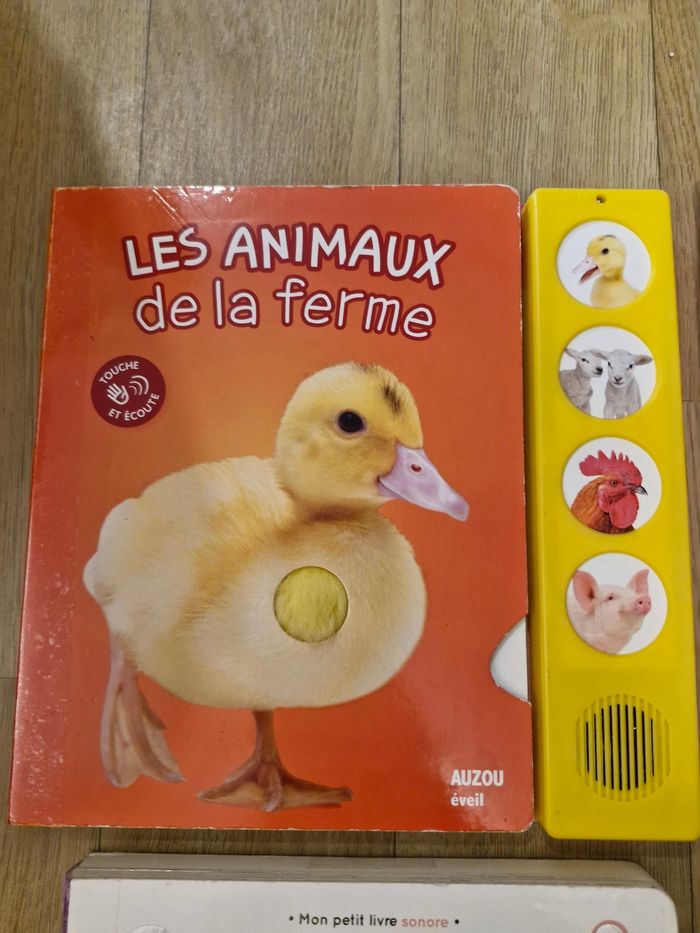Lot de 4 livres sonores +1 offert pour bébé 12/36 mois : - photo numéro 6