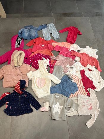 Lot de vêtements filles 3 mois hivers