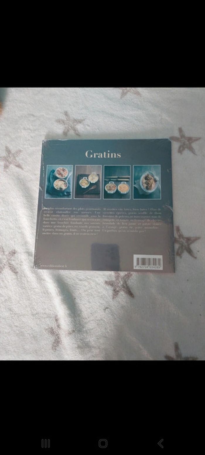 Livre de cuisine gratins neuf - photo numéro 2