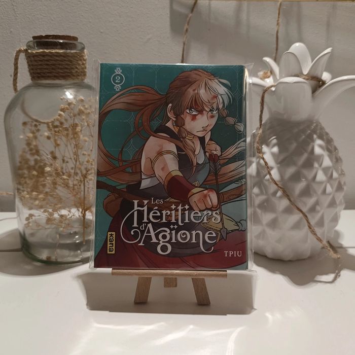 Manga les héritiers d'Agione tome 2 édition limitée exclusive pulp's bd