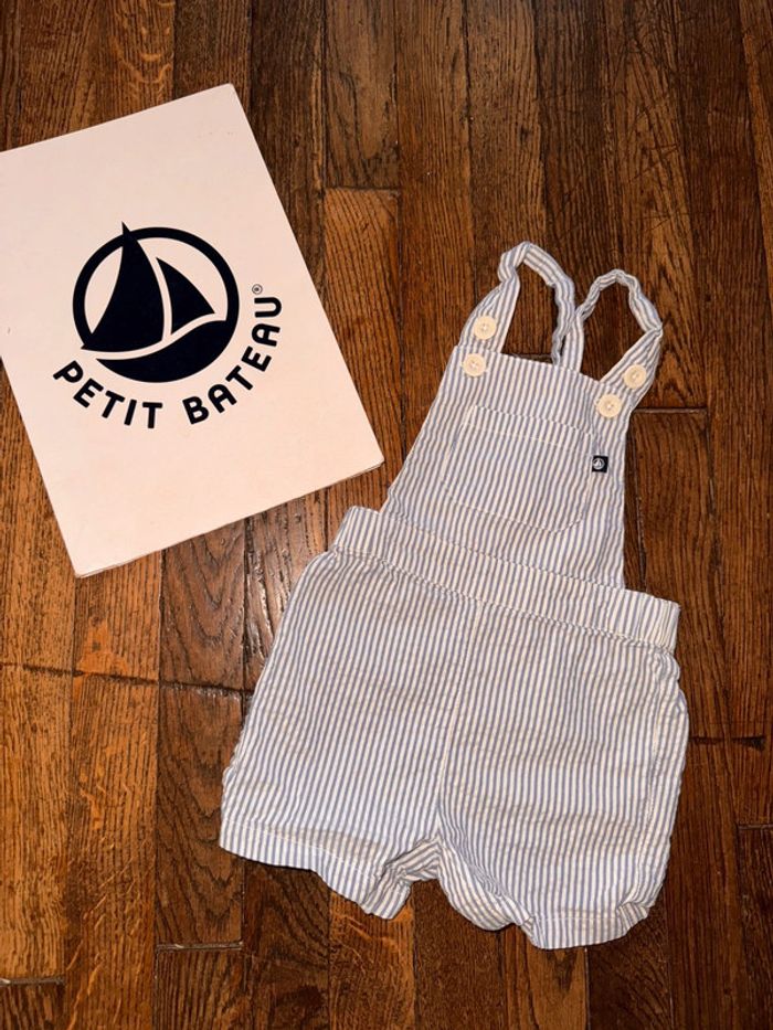 Salopette petit bateau 6 mois
