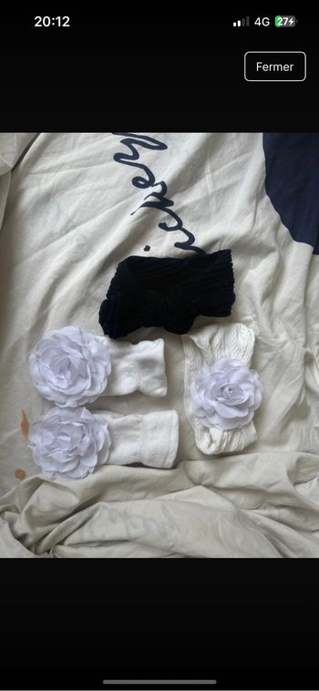 Lot bandeau bébé fille