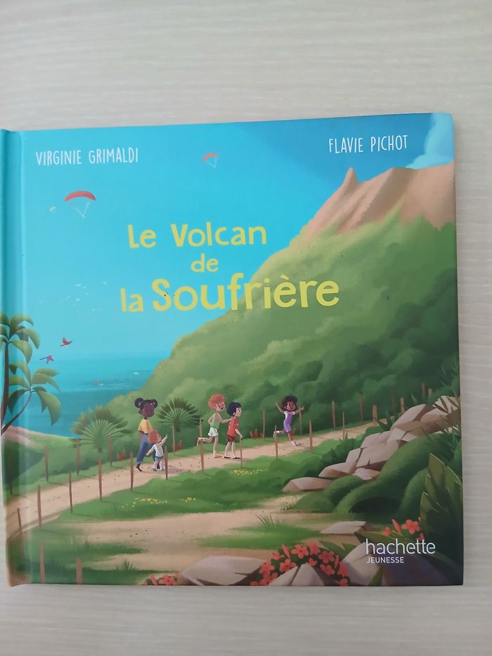 Livre d histoire enfanrs le volcan de la soufriere - photo numéro 2