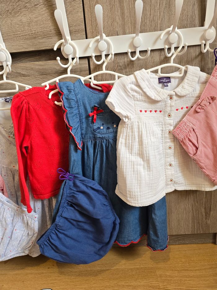 Vêtement Bébé Fille - Collection : Rencontres sur la Seine - Sergent Major - 24 mois 86 cm - photo numéro 4