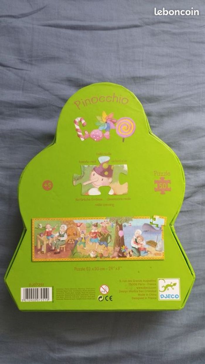Djeco puzzle Pinocchio - photo numéro 2