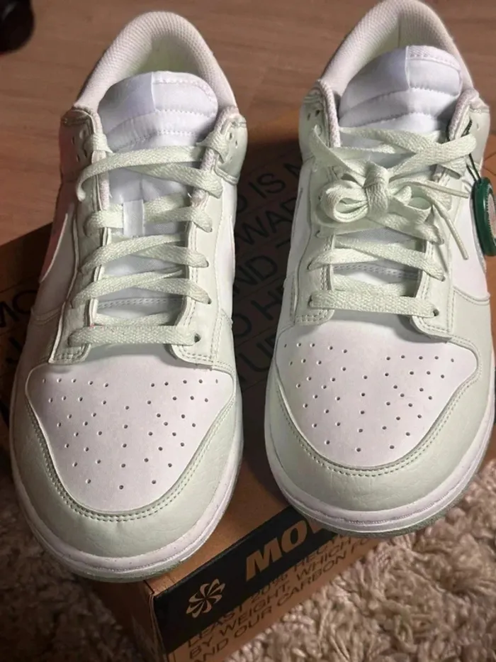 Nike Dunk low White Mint taille 44,5 - photo numéro 5