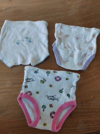 lot de 3 culotte