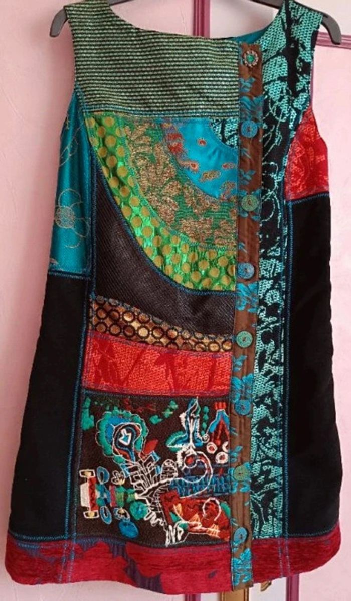 Robe à motifs T.40 - photo numéro 9