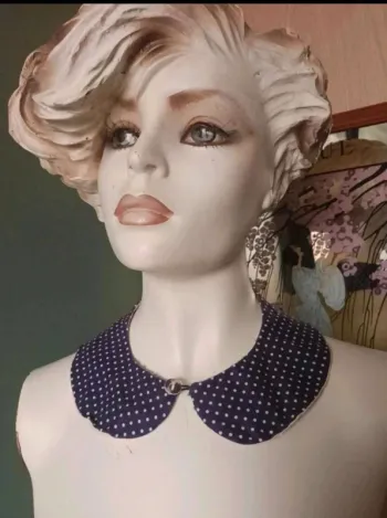 Col claudine vintage