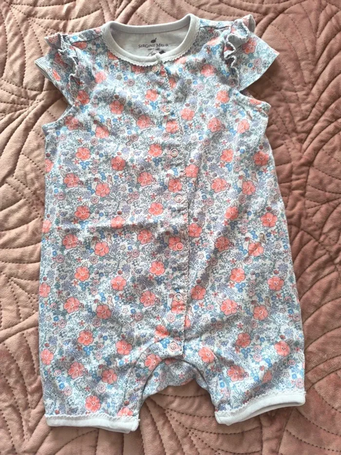 Lot de 4 combishort 24 mois 86 cm - photo numéro 2