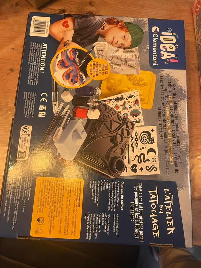 L'atelier du tatouage Clementoni