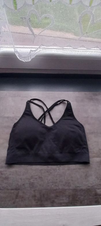 Brassière noire femme