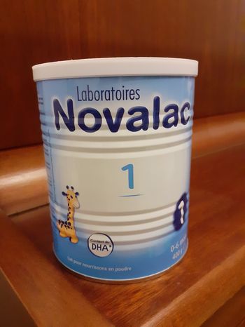 400g Lait 1er âge Novalac 0 à 6 mois neuf