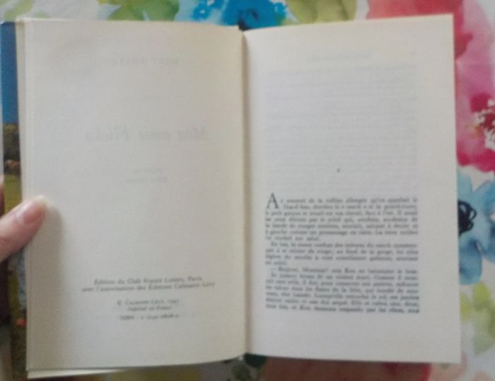 Mon amie Flicka de Mary O'Hara Ed. France Loisirs - photo numéro 5