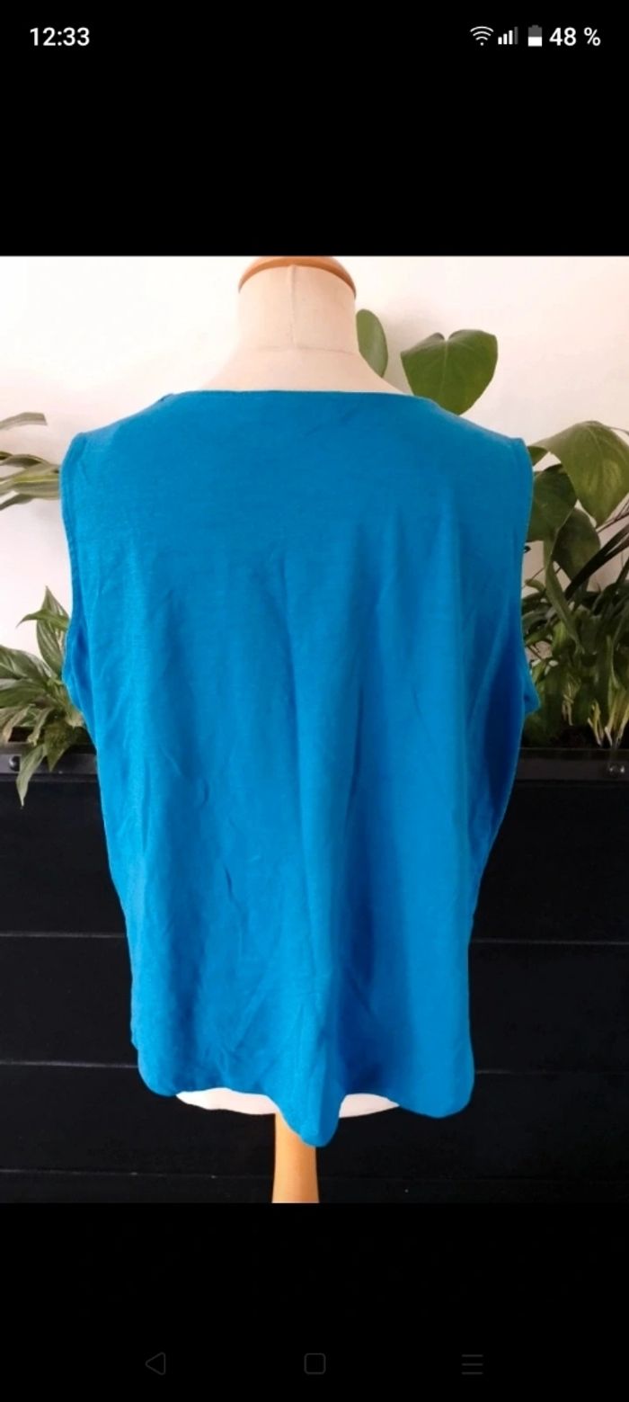 Débardeur bleu Grain de Malice - photo numéro 4