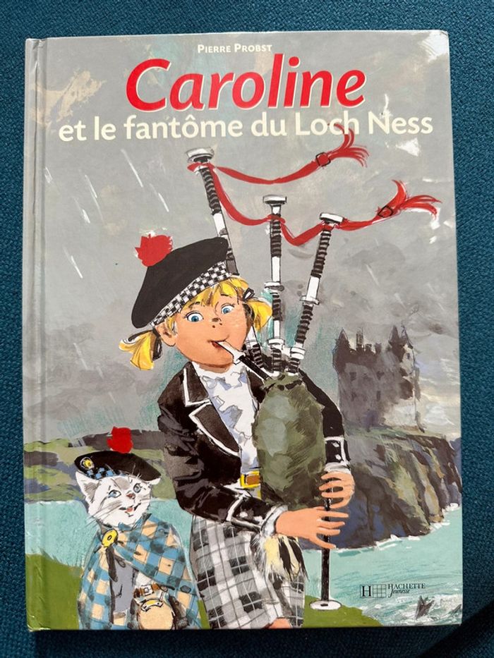 Livre rare Caroline et le Fantôme du Loch Ness Pierre Probst