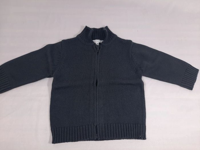 Gilet zippé, petit kimbaloo, 6 mois