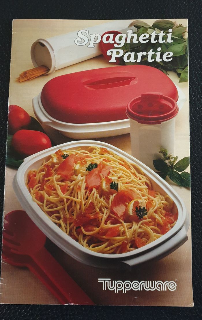 Livret de recette Tupperware – Spaghetti partie