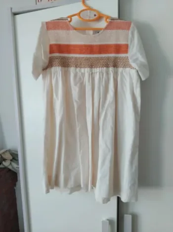Robe petit bateau t6ans 100% coton