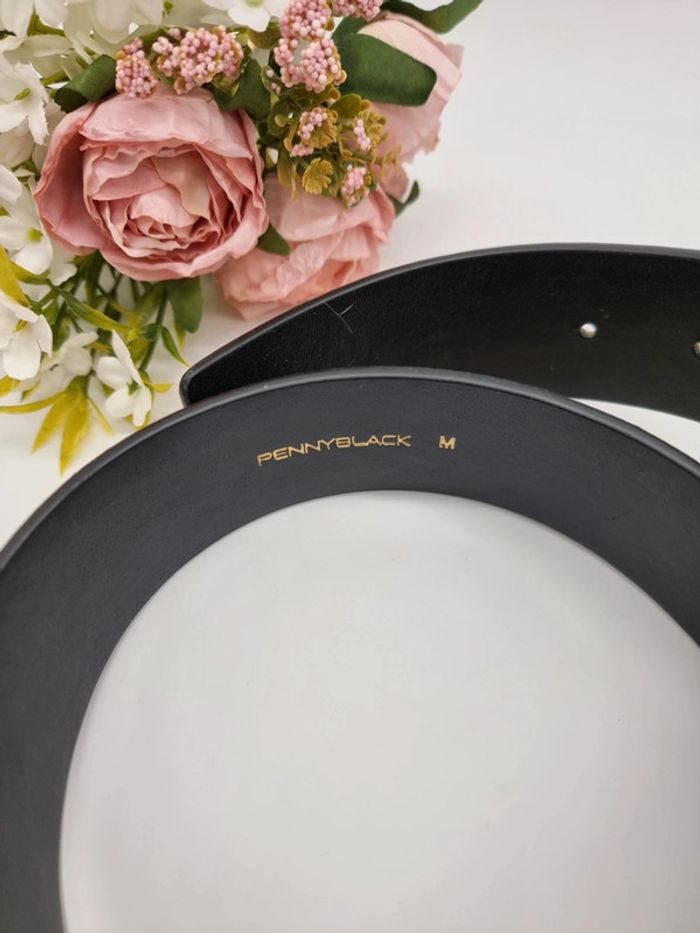 Pennyblack ceinture femme or cuir de veau * taille M * - photo numéro 3