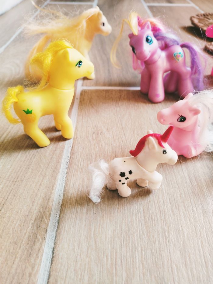 🦄Lot de 7 poneys my little pony - mon petit poney et bootleg - photo numéro 3