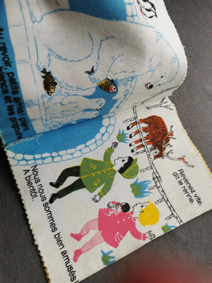 Une visite au Zoo livre en tissu Fernand Nathan - photo numéro 2