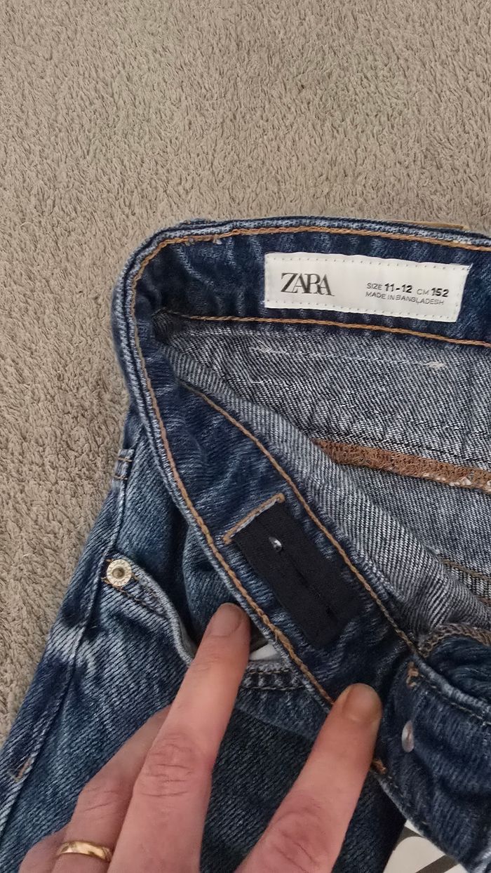 NEUF (non porté) superbe jeans wide leg 12ans fille - photo numéro 5