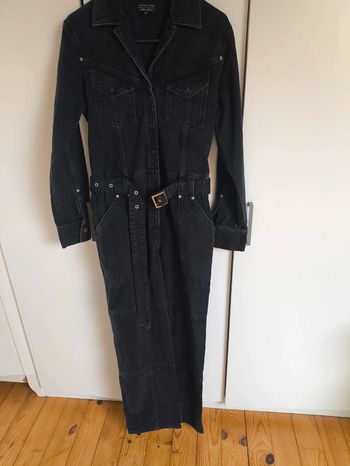Combinaison en jean noire