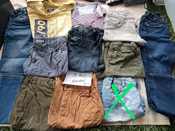 Vêtements garçon 14 a ns