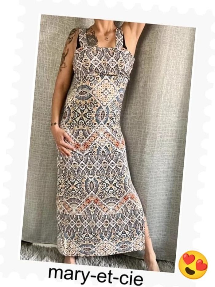 SOLDÉ - Robe longue fendue taille XS - Cynthia Rowley - photo numéro 2