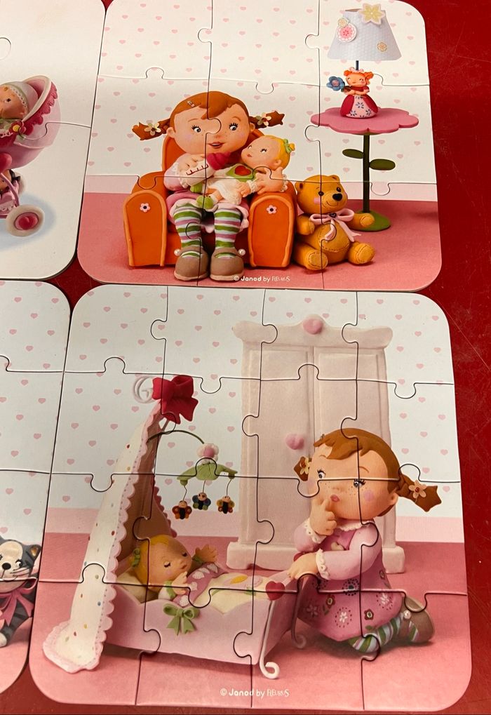 4 Puzzles les p’tites fille progressives - photo numéro 3