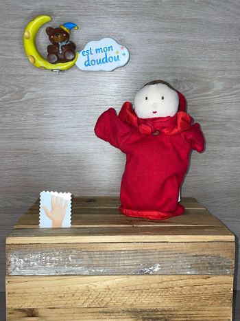 JAC59 doudou chaperon rouge 👧🏻 JACADI