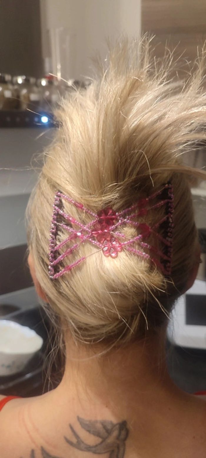 Barrette peigne extensible