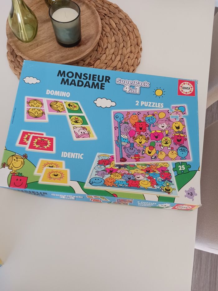 Coffret jeux monsieur madame