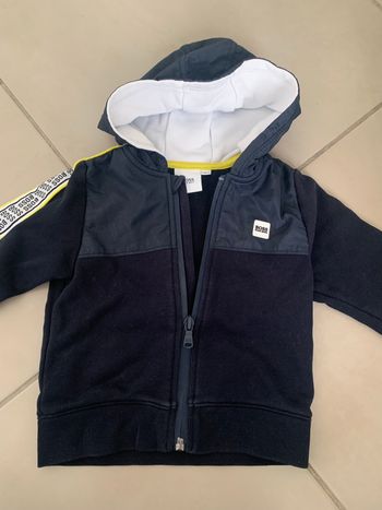 Gilet à capuche Hugo Boss