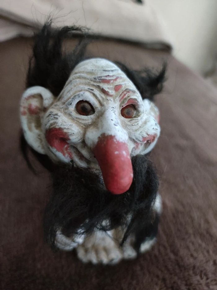 troll ancien tete amovible