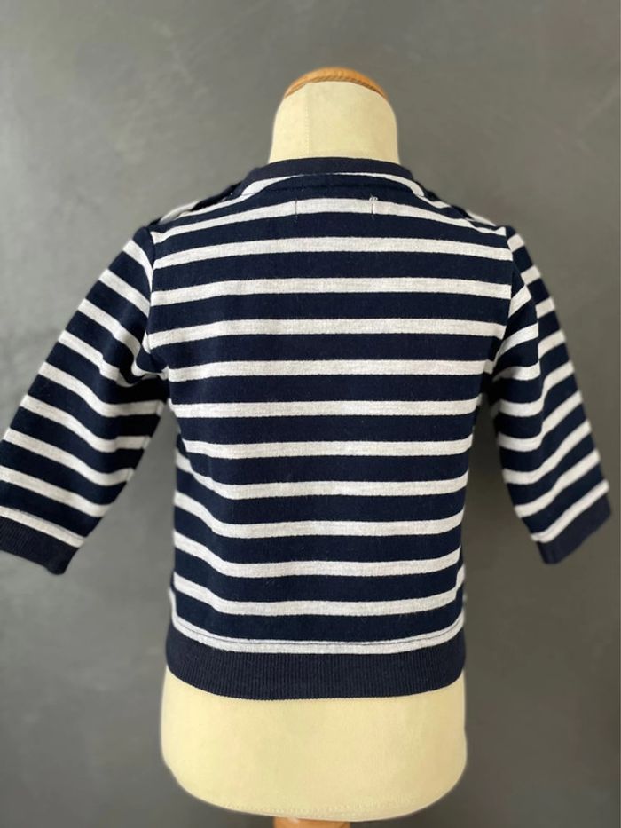 Sweat-shirt marine - photo numéro 2