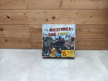 Jeu les aventuriers du rail Europe neuf sous blister