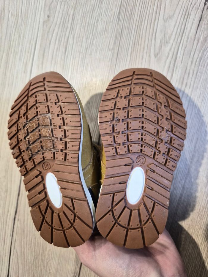 Chaussures montantes camel, Freemouss, pointure 20. - photo numéro 5