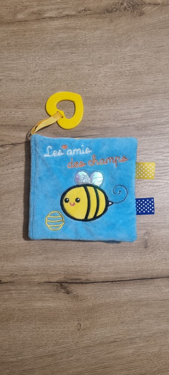 Livre d'éveil en tissus imagier