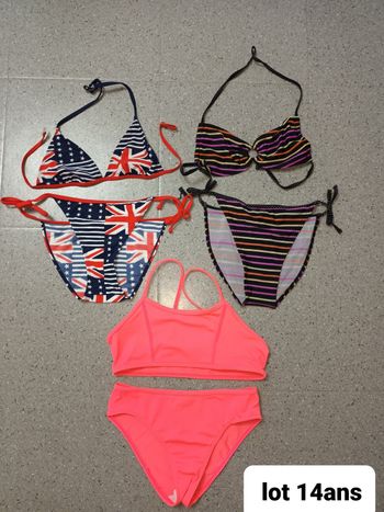 Lot maillots de bains
