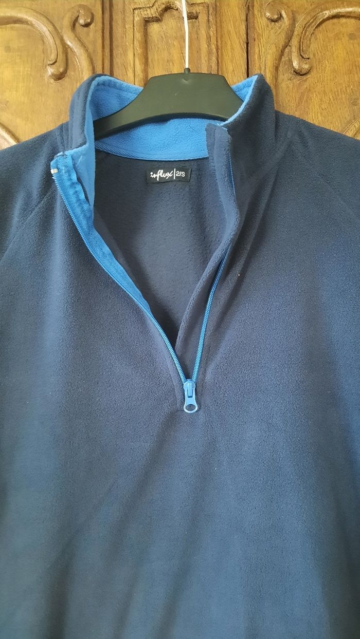 Pull  polaire col zippé taille S - photo numéro 3