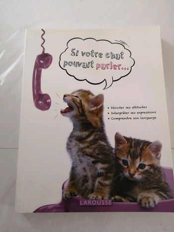 Livre Si votre chat pouvait parler