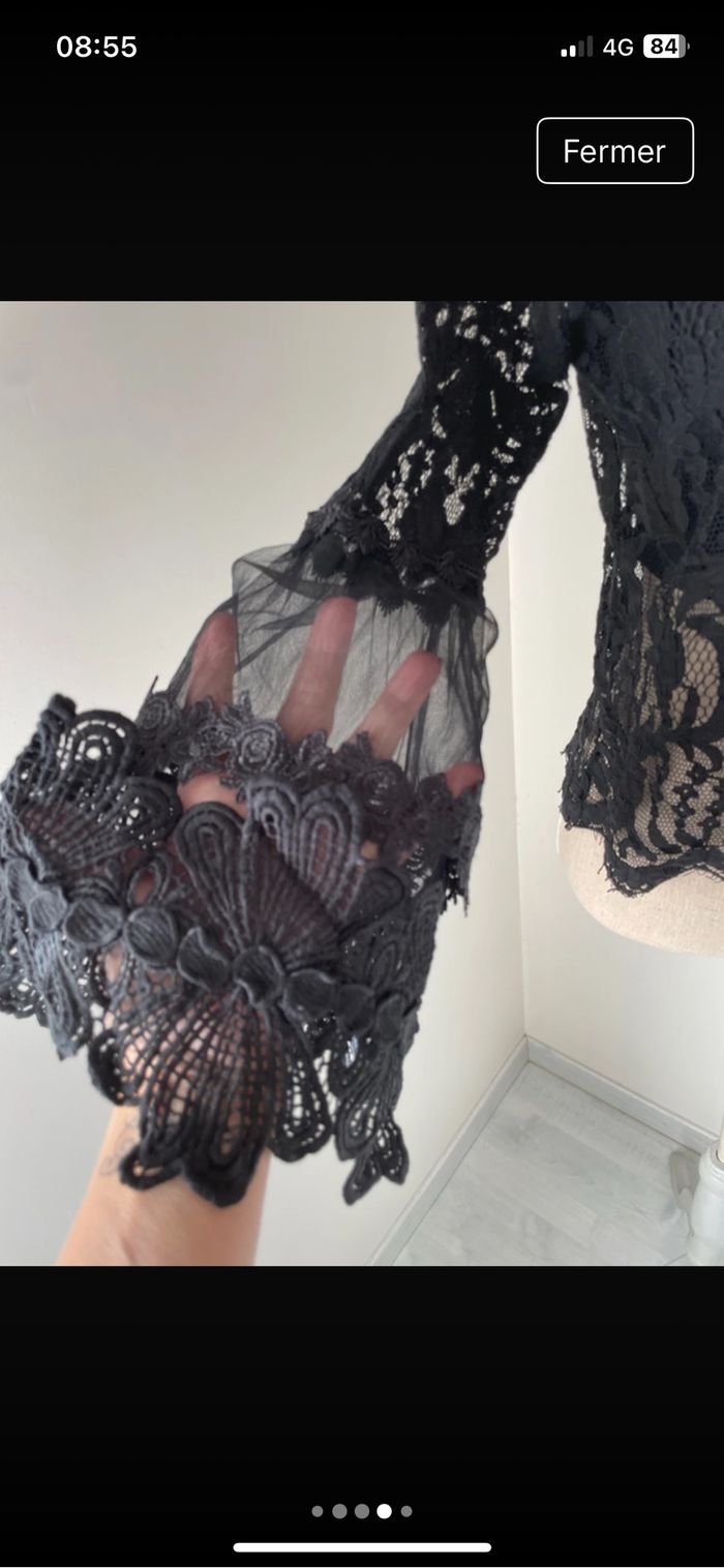 Haut dentelle - photo numéro 4