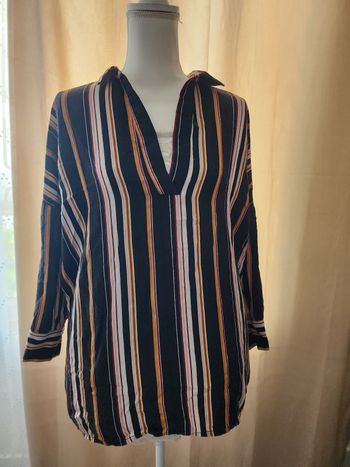 Chemisier à rayures