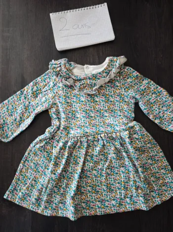 Robe petit bateau col