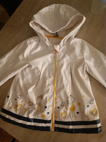 Imperméable effet cuir